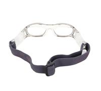 RASTKY Lunettes de Sport pour Enfants, Verres de Protection Réglables, Lunettes de Football et de Basket-ball pour Enfants/adolescents, PC, Haute Définition, Résistantes à L'usure (1 paquet) (GREY)