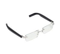 RASTKY Lunettes sans Cadre Anti Lumière Bleue AI Lunettes Intelligentes pour la Traduction de la Langue des Appels Musicaux Adaptées aux études de Voyage PC Nylon