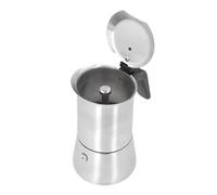 RASTKY Machine à café de Cuisinière en Acier Inoxydable, Cafetière Pratique pour Brasseur de Cuisine en Acier Inoxydable (200ML)