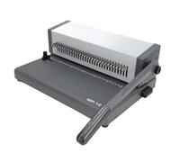 RASTKY Machine à Relier Polyvalente à 30 Trous, Reliure à Bobine en Spirale à Marge Réglable pour Documents de Conférence D'école de Bureau, capacité de Perforation élevée