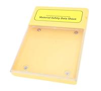 RASTKY Mallette de Projet Portable Transparente et Robuste avec Conception étanche, Boîte de Rangement de Documents Visuels pour les Papiers Importants à la Maison, 1 X Boîte de Rangement de