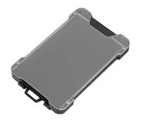 RASTKY Manchon de Carte de Visite de Travail en Alliage D'aluminium Durable avec Technologie de Blindage, Noir, 1,1x6 Cm, pour les Professionnels des Affaires (BLACK)