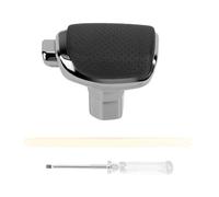 RASTKY Manette de Vitesses Ergonomique Sphérique, Base Noire avec Garniture Chromée, Pièce de Remplacement de Levier de Vitesses pour Véhicules Particuliers