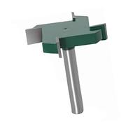 RASTKY Mèche de Routeur pour le Travail du Bois en Acier au Carbone, Tige de 1/4 Pouces, Lame de Coupe de Précision pour Machines à Découper le contreplaqué (vert foncé)