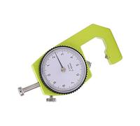 RASTKY Mesureur D'épaisseur Portatif Résolution de 0,1 Mm Plage de Mesure de 0 à 10 Mm Jauge D'épaisseur à Cadran à Tête Conique Professionnelle pour la Mesure des Tuyaux Muraux, Transport Facile