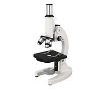 RASTKY Microscope Monoculaire 640X, Double Mise au Point Coaxiale, Ensemble de Microscope D'observation à Angle Confortable pour L'étude Cellulaire, en Acier Inoxydable