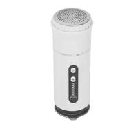 RASTKY Mini Fer à Vapeur Anti-Peluches 2 en 1, Rasoir en Tissu Rechargeable pour la des Vêtements, Fer à Vapeur Léger pour Les Voyages (White)