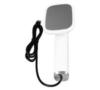 RASTKY Mini Fer à Vapeur Portable avec Prise USB, Machine à Repasser à Vapeur Rotative capacité de 20 Ml pour les Voyages à Domicile, Fer Léger adapté aux Vêtements pour Dortoirs (WHITE)