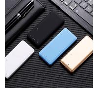 RASTKY Mini Lecteur MP4 à écran LCD de Conception Mate, Prise en Charge de la Carte TF 32 Go, Lecteur MP4 Ultra Fin avec Radio FM pour Les Amateurs de Musique, Blanc/Noir/Or/Bleu, Autonomie de 4 à 5