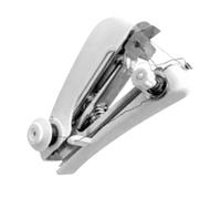 RASTKY Mini Machine à Coudre Manuelle Portable, Pratique pour les Travaux Manuels, les Voyages, la Maison, Design Compact, Mini Outil de Couture Portable, pour les Amis, la Famille, (WHITE)