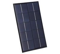 RASTKY Mini Panneau Solaire 2 W, Matériau de qualité Supérieure, Chargeur Solaire USB pour Petit Moteur, Lumière LED 5 V, Chargeur de Téléphone à économie D'énergie pour Pique-nique, Silicium