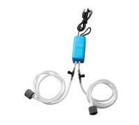 RASTKY Mini Pompe à Oxygène D'Aquarium Compacte, Portable, Efficace, Matériau ABS Ultra Silencieux pour Aquarium Domestique, Pompe à Air à Oxygène USB pour Les Amateurs de Poissons et de Pêche (Blue)