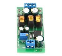 RASTKY Module Convertisseur Boost, Tension de Sortie Stable Haute Puissance, Carte Abaisseur pour Alimentation ADC/DAC, Alimentation Bus RS232, Noir (avec bornes)