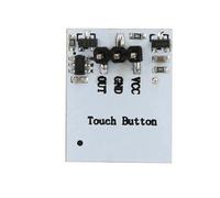 RASTKY Module de Commutation à Capteur LED Tactile Capacitif pour une Durée de Vie Illimitée Derrière un Panneau en Verre ou en Plastique, Boutons Personnalisables pour une Forte Détection du (BLUE)