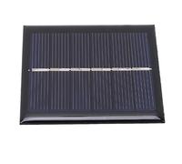 RASTKY Module de Panneau Solaire en Polysilicium 0,6 W 3 V Niveau A Chargeur Solaire pour éclairage de Jardin, Portable et Durable, Idéal pour les Pompes à Eau Solaires