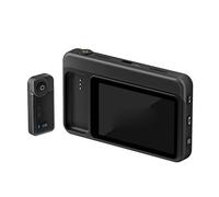RASTKY Moniteur de Caméra Arrière Haute Définition de 3,1 Pouces pour Téléphone Vlogging Connexion sans Fil 2,4G/5G pour Les Créateurs Solo, Idéal pour Une Utilisation en Extérieur (Black)