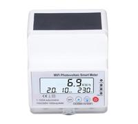 RASTKY Moniteur D'énergie Photovoltaïque Intelligent WiFi pour Maison Contrôlée par, Affichage des Données en Temps Réel pour la sécurité et la commodité