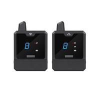 RASTKY Moniteur Intra-auriculaire sans Fil avec Suppression du Bruit, Système UHF, Surveillance du Son en Temps Réel pour Les Performances sur Scène avec des écouteurs, pour Musiciens (1 pour 1)