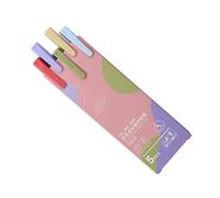 RASTKY Morandi Color Gel Pen Set Stylo Marqueur de Recharge Interchangeable pour étudiants, Stylo à Bille Portable avec Clamp/Holder pour L'organisation des Notes, Outils D'apprentissage Efficaces