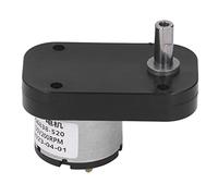 RASTKY Moteur à Engrenages CC 5 V avec Bobine en Laiton, Moteur CC à Faible Chaleur pour équipement de sécurité, de Réduction à Montée Lente de la Température pour L'électronique Grand Public