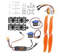 RASTKY Moteur d'avion RC 2212 KV2200, Moteur 40A XT60T SG90, Kit d'accessoires 'hélice 6035, sans Balais pour Avion RC et sans Balais 2212