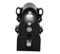 RASTKY Moteur de Boîte de Vitesses 1/10 RC Boîte de Vitesses Verticale CNC en Aluminium D1RC, Rapport de Vitesse Réglable de Conception Compacte Facile à Entretenir pour Les Amateurs de RC (Black)