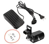 RASTKY Moteur de Machine à Coudre, Kit de Courroie de Brosse en Carbone pour Pédale de Commande au Pied CCW à Grande Vitesse pour Moteur de Maison Ancienne