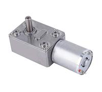 RASTKY Moteur de Réduction de Vitesse de Type Micro, Grand Moteur à Engrenage à Vis sans Fin de Torsion 24 V avec 100 TR/Min, Automatisation dans Les Hottes de Cuisine, Les Machines d'emboîtement