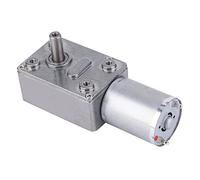 RASTKY Moteur de Réduction de Vitesse de Type Micro, Grand Moteur à Engrenage à Vis sans Fin de Torsion 24 V avec 100 TR/Min, Automatisation dans Les Hottes de Cuisine, Les Machines d'emboîtement