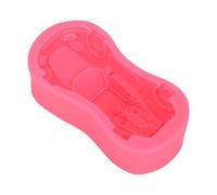 RASTKY Moule de Cuisson Flexible en Silicone pour Voiture de Course pour L'artisanat des Biscuits Fondants, Idéal pour les Amateurs de Bricolage 1 X Moulage en Silicone pour Voiture