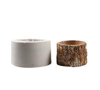 RASTKY Moule en Silicone Bricolage Résistant aux Hautes Températures Opération Douce pour Savon Fait à la Main Bougie Fondant Résine Artisanat Gris Style 2 1 Pièces pour la Décoration de Jardin