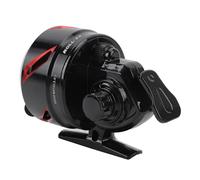 RASTKY Moulinet à Face Fermée Léger Portable Rapport de Vitesse 3,9: 1 Roulement 3 + 1 Poignée Réversible pour Récupération Gauche Droite pour Pêche à la Truite Basse Métal X Moulinet de Pêche (rouge)