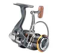 RASTKY Moulinet à Filature Léger avec Connexion Biseautée, Bobine Peu Profonde, Accessoire de Roue de Pêche pour Les Amateurs de Pêche en Métal, comme sur l'image 1000 (2000)