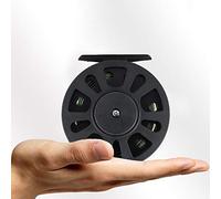 RASTKY Moulinet à Mouche en Métal, Roue Durable de Petite Taille pour la Pêche à la Mouche, Vert GLA5/6, pour Un Transport Facile, pour Les Amateurs de Pêche (GLA5/6)