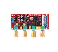RASTKY NE5532 Kits de Carte de tonalité de Préampli HiFi pour Les Amateurs D'audio à Domicile Préampli 10 Fois pour Le Contrôle des Basses Aigus pour Les Amateurs de Bricolage (Planche finie)