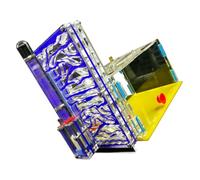 RASTKY Nid de Fourmis coloré à Faire Soi-même, Villa de Ferme pour L'observation des Fourmis, Facile à Installer, Cadeau d'anniversaire Idéal pour Les Amateurs D'insectes [3,74" X 7,48" X 5,71"]