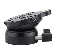 RASTKY Niveleur de Tête de Trépied DY-60N Rotule Facile à Transporter avec Base Rotative à 360° pour Une Prise de Vue Précise, Matériau Léger 1 X Rotule