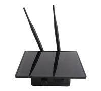 RASTKY Nœud Radio de Répéteur Solaire pour Dispositif de Taux de Conversion Efficace Lora pour Communication Longue Portée en Extérieur Silicium Monocristallin/Verre Trempé/760 G Répéteur Solaire