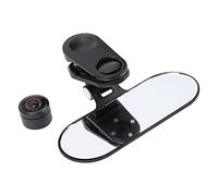 RASTKY Objectif Fisheye à Clamp/Holder, Objectif Grand Angle pour Cours de Piano en Ligne, Détails Clairs, Matériau en Alliage D'aluminium Noir