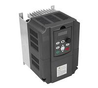 RASTKY Onduleur de Fréquence de Moteur, Conception de Carte à Double Couche, Affichage Clair, Contrôleur de Vitesse de 7,5 KW pour les Usines, Matériau ABS, Aluminium, Taille 5,9 X 8,7 X 6,8 Pouces