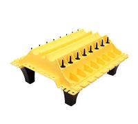 RASTKY Organisateur de Plateau de Culasse de Moteur, Ressort de Soupape, Support de Rangement D'arbre à Cames, Nylon Haute Résistance pour la Réparation et L'entretien Automobile