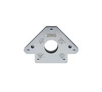 RASTKY Outil Auxiliaire de Soudage électrique 75 Kg, Dispositif de Positionnement de Soudage Magnétique Puissant pour le de Tuyaux, Fixateur Multi-Angle, Angle de 180 °, Métal, 1 Pièce (25KG)