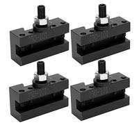 RASTKY Outil D'alésage à Changement Rapide, Haute Résistance, Fixation en Acier à Haute Teneur en Carbone pour Opérateurs de Machines, Ensemble de 4 Pièces