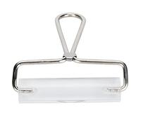 RASTKY Outil D'argile en Céramique de Poterie de Rouleau Acrylique Antiadhésif pour Rouler et Estamper, Idéal pour les Projets D'artisanat de Bricolage (Acrylique + acier inoxydable 2)