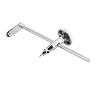 RASTKY Outil de Coupe Circulaire pour Plaques de Plâtre de 40 Cm de Haute qualité, Coupe-cercle en Verre Robuste avec échelle de Claire, Parfait pour les Projets de Bricolage, Poignée Ronde pour une