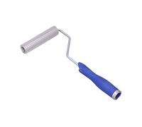 RASTKY Outil de Rouleau en Fibre de Verre de Haute qualité pour le Collage Manuel FRP, Rouleau en Alliage D'aluminium 30x125mm pour Plastiques Renforcés de Fibre de Verre