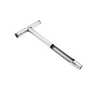 RASTKY Outil D'échantillonnage de Sol de Haute qualité, Poignée de Type T, Sonde D'échantillonnage de Sol avec 2 Sacs D'échantillons, Kits de Test de en Acier pour L' de Jardin, Sonde de de 12,8