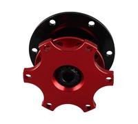 RASTKY Outil Universel Léger de Retrait de Volant en Alliage D'aluminium, Adaptateur à 6 Moyeux, Pratique, Gain de Temps, Facile à (rouge)