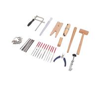 RASTKY Outils de Fabrication de Bijoux, Cadre de Scie de Bijoutier, Lame Coupe-fil, Lime à Aiguille, Mandrin, Ensemble D'outils de Bijoux pour la Fabrication de, Kit D'outils de de qualité