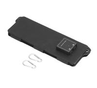 RASTKY Panneau de Charge Solaire en Silicium Monocristallin, Portable 14W 5V, Double Sortie USB, étanche IPX6, pour le Tourisme